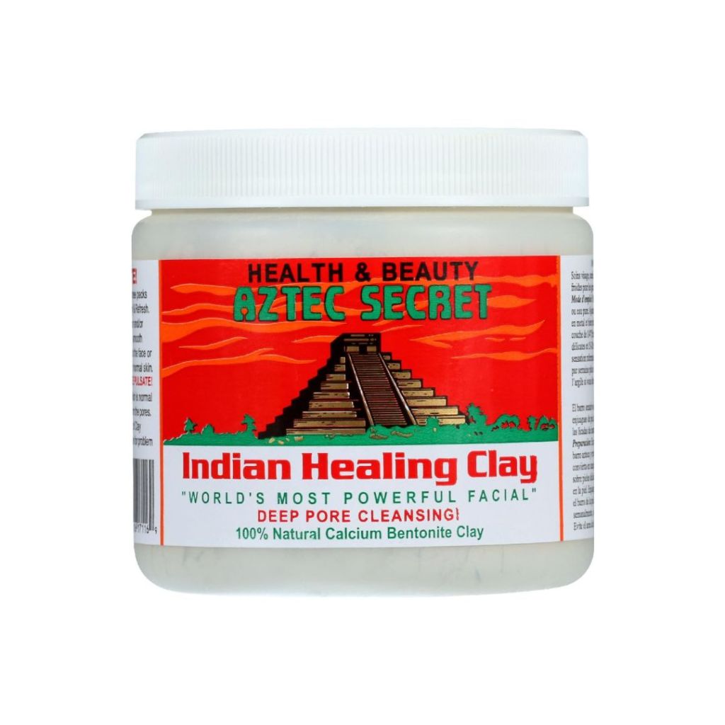 Aztec Secret Indian Healing Clay Mask with 100% natural calcium bentonite clay for acne-prone and oily skin