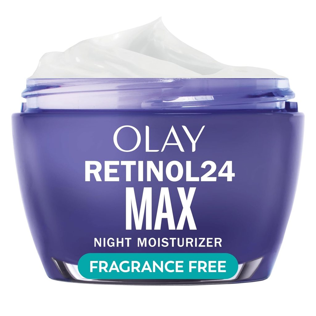 Olay Regenerist Retinol 24 Night Moisturizer with retinol and vitamin B3 for fine lines and aging skin